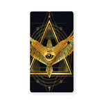 Raven Masonic Eye Print Baby Crib Sheet