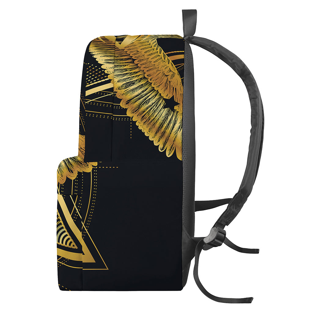Raven Masonic Eye Print Backpack