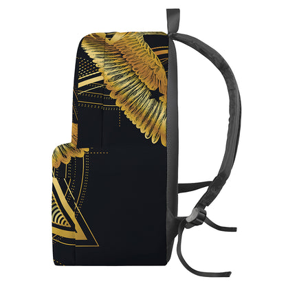 Raven Masonic Eye Print Backpack