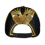 Raven Masonic Eye Print Baseball Cap