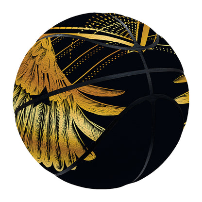 Raven Masonic Eye Print Basketball