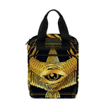 Raven Masonic Eye Print Bible Tote Bag