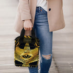 Raven Masonic Eye Print Bible Tote Bag