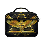 Raven Masonic Eye Print Briefcase Bible Bag