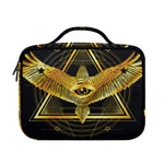 Raven Masonic Eye Print Briefcase Bible Bag
