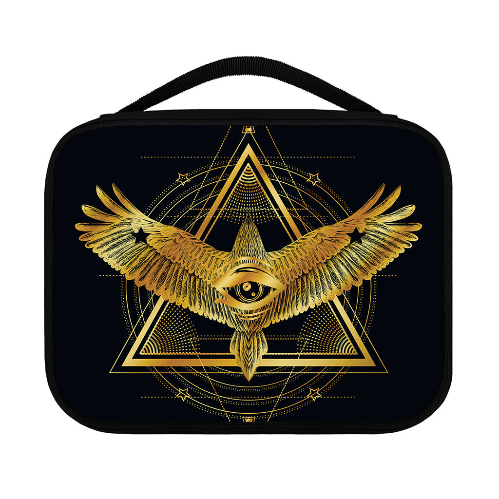 Raven Masonic Eye Print Classic Bible Case