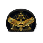 Raven Masonic Eye Print Coin Purse