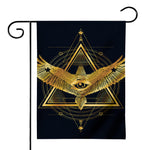 Raven Masonic Eye Print House Flag