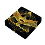 Raven Masonic Eye Print Outdoor Seat Cushion Cover