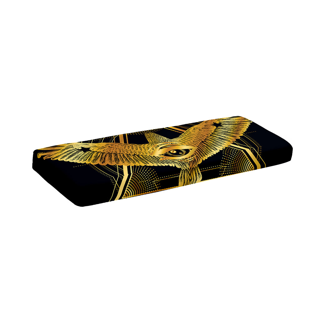 Raven Masonic Eye Print Piano Keyboard Cover