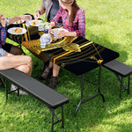 Raven Masonic Eye Print Picnic Table Cover