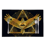 Raven Masonic Eye Print Placemat
