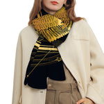 Raven Masonic Eye Print Scarf