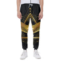 Raven Masonic Eye Print Joggers