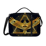 Raven Masonic Eye Print Shoulder Strap Bible Bag