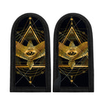 Raven Masonic Eye Print Skillet Handle Cover
