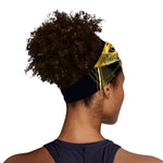 Raven Masonic Eye Print Sports Headband