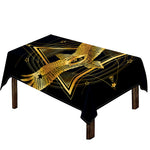 Raven Masonic Eye Print Tablecloth