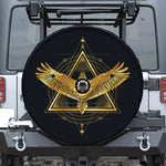 Raven Masonic Eye Print Tire Cover With Camera Hole