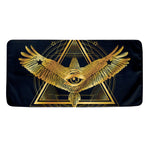 Raven Masonic Eye Print Towel