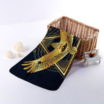 Raven Masonic Eye Print Towel