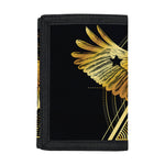 Raven Masonic Eye Print Trifold Wallet