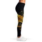 Raven Masonic Eye Print Women's Leggings