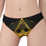 Raven Masonic Eye Print Women's Panties