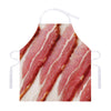 Raw Bacon Print Adjustable Apron