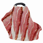 Raw Bacon Print Baby Seat Cover