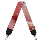 Raw Bacon Print Bag Strap