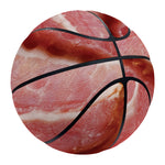 Raw Bacon Print Basketball