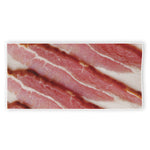 Raw Bacon Print Beach Towel