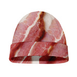 Raw Bacon Print Beanie