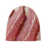 Raw Bacon Print Beanie
