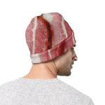 Raw Bacon Print Beanie