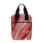 Raw Bacon Print Bible Tote Bag