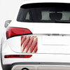 Raw Bacon Print Car Sticker