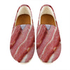 Raw Bacon Print Casual Shoes