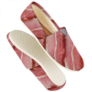 Raw Bacon Print Casual Shoes