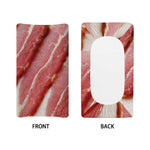 Raw Bacon Print Changing Pad Cover