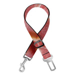 Raw Bacon Print Dog Seat Belt