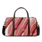 Raw Bacon Print Duffle Bag