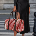 Raw Bacon Print Duffle Bag