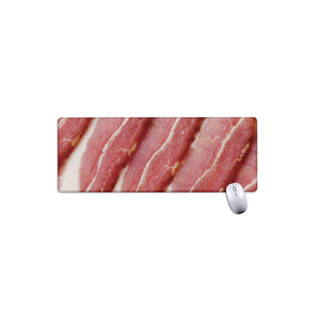 Raw Bacon Print Extended Mouse Pad