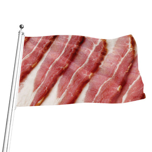 Raw Bacon Print Flag