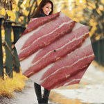 Raw Bacon Print Foldable Umbrella