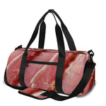 Raw Bacon Print Gym Bag
