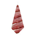 Raw Bacon Print Hand Towel