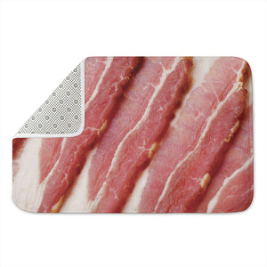 Raw Bacon Print Indoor Door Mat